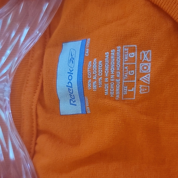 WNBA Los Angeles  Sparks Orange 100% Cotton Tee-Shirt SZ L - Picture 4 of 7